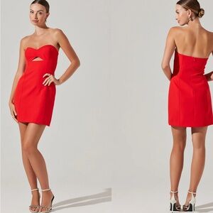 ASTR the Label Red Mini Dress